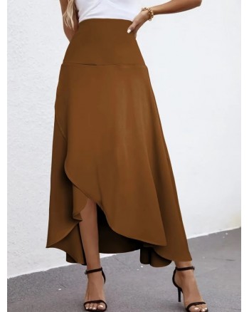 FLOWING MIDI SKIRT